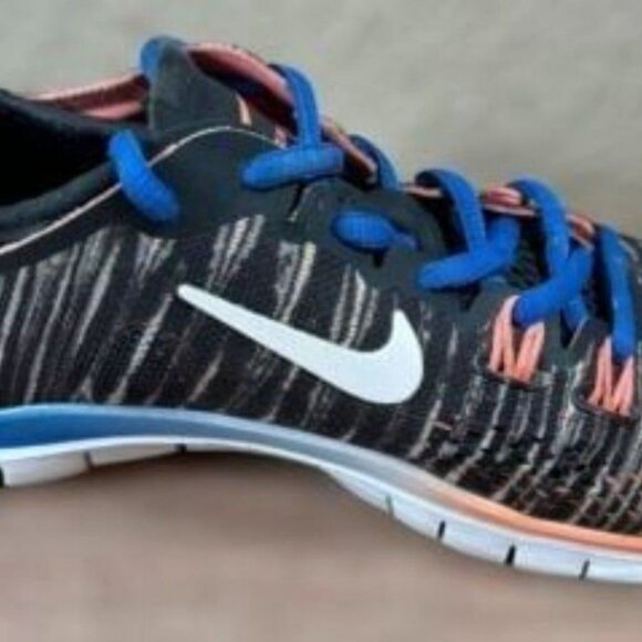 NIKE Free Women’s Size 6.5 5.0 TRFIT 4 PRT Running Cross Trainers 629832-006 - Picture 8 of 10